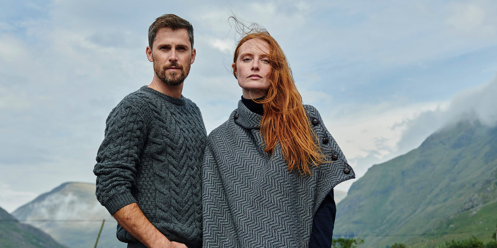 Irish Warm Aran Knitwear for Men and Women