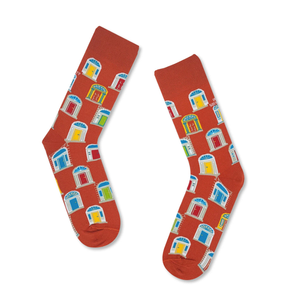 fun colourful 100% cotton irish socks 