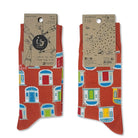 fun colourful 100% cotton irish socks 