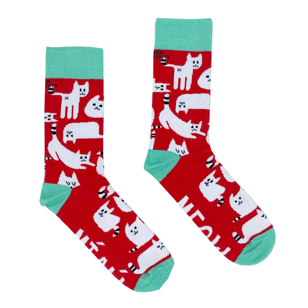 fun colourful 100% cotton irish socks 