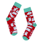 fun colourful 100% cotton irish socks 