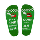 fun colourful 100% cotton irish socks 