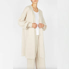 Off white ladies wool cardigan 