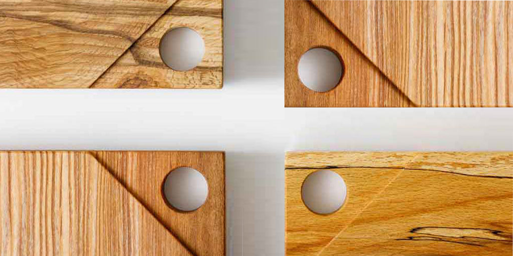natural wood cutting and serving boards 