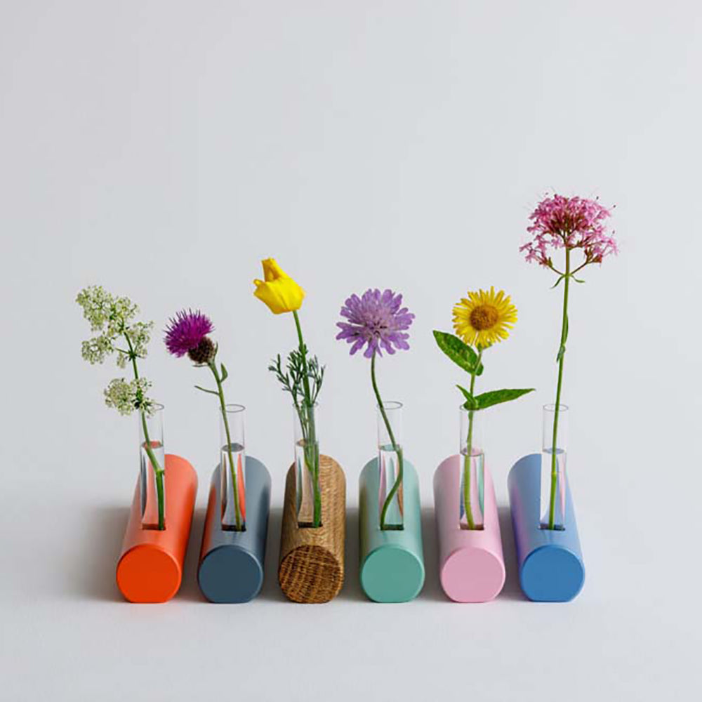 Wooden Flower Vase