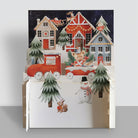 Christmas Card With Toy Train