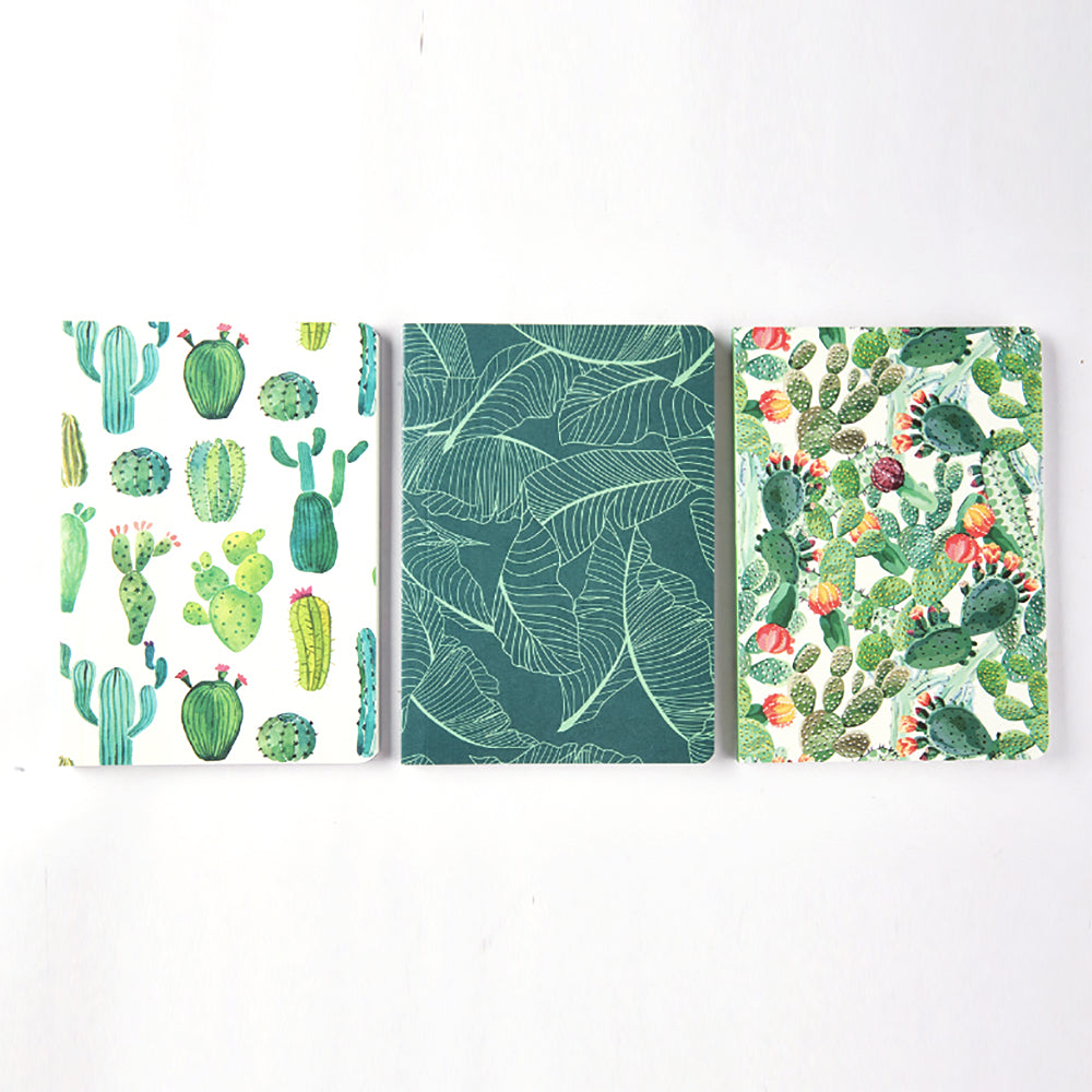 Alljoy Cactus Notebook Set of 3
