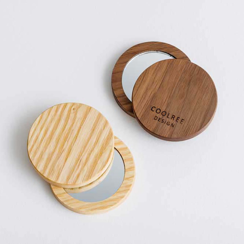 Wooden Pocket Mirror