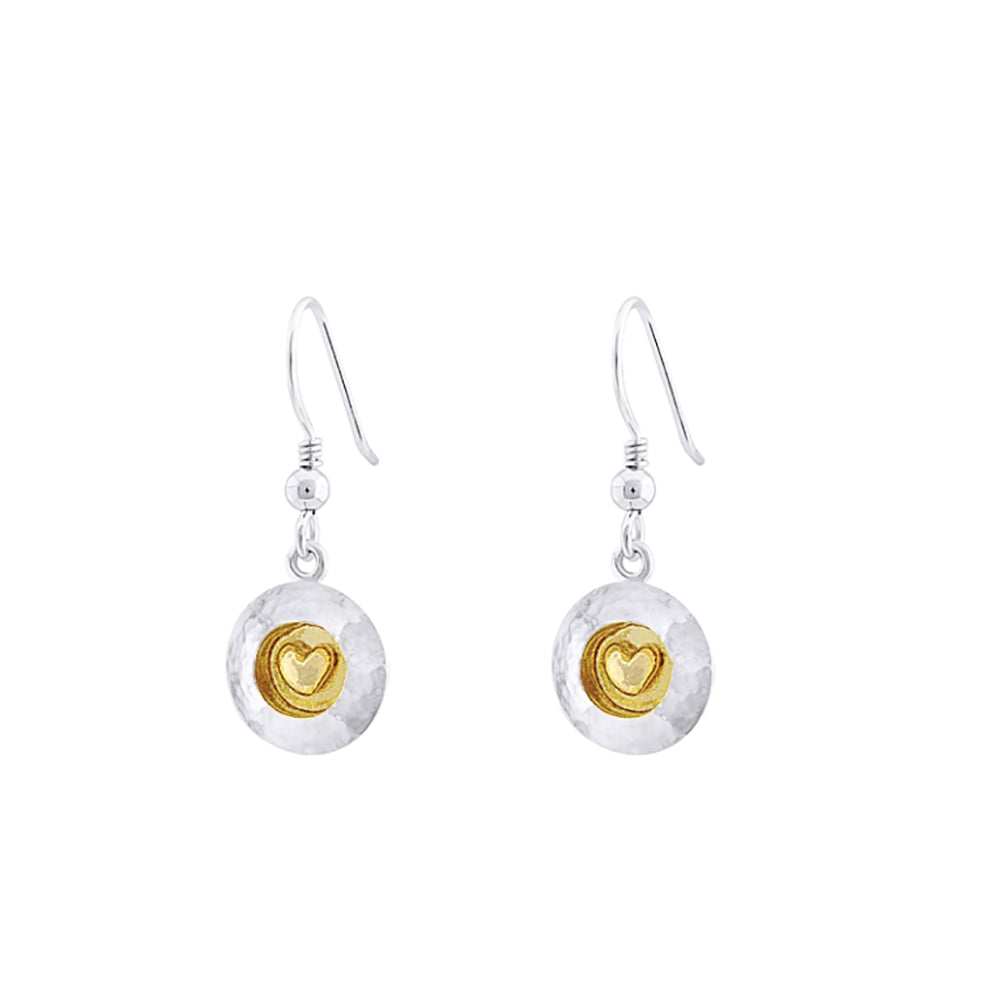 Garrett Mallon Irish Heart Drop Earrings