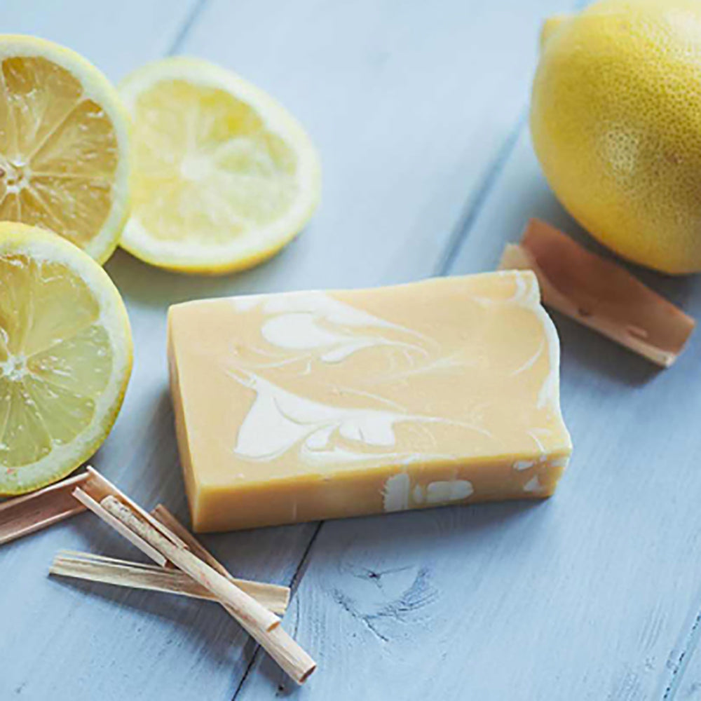 Lemongrass Seaweed Handmade Artisan Soap