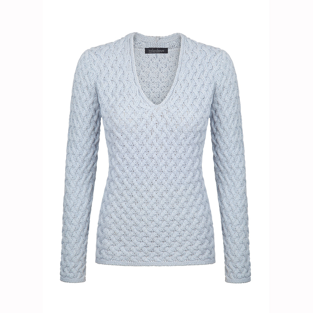 Neck cheap design sweater