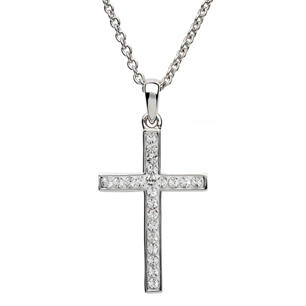 Swarovski Cross Irish Necklace Crystal 
