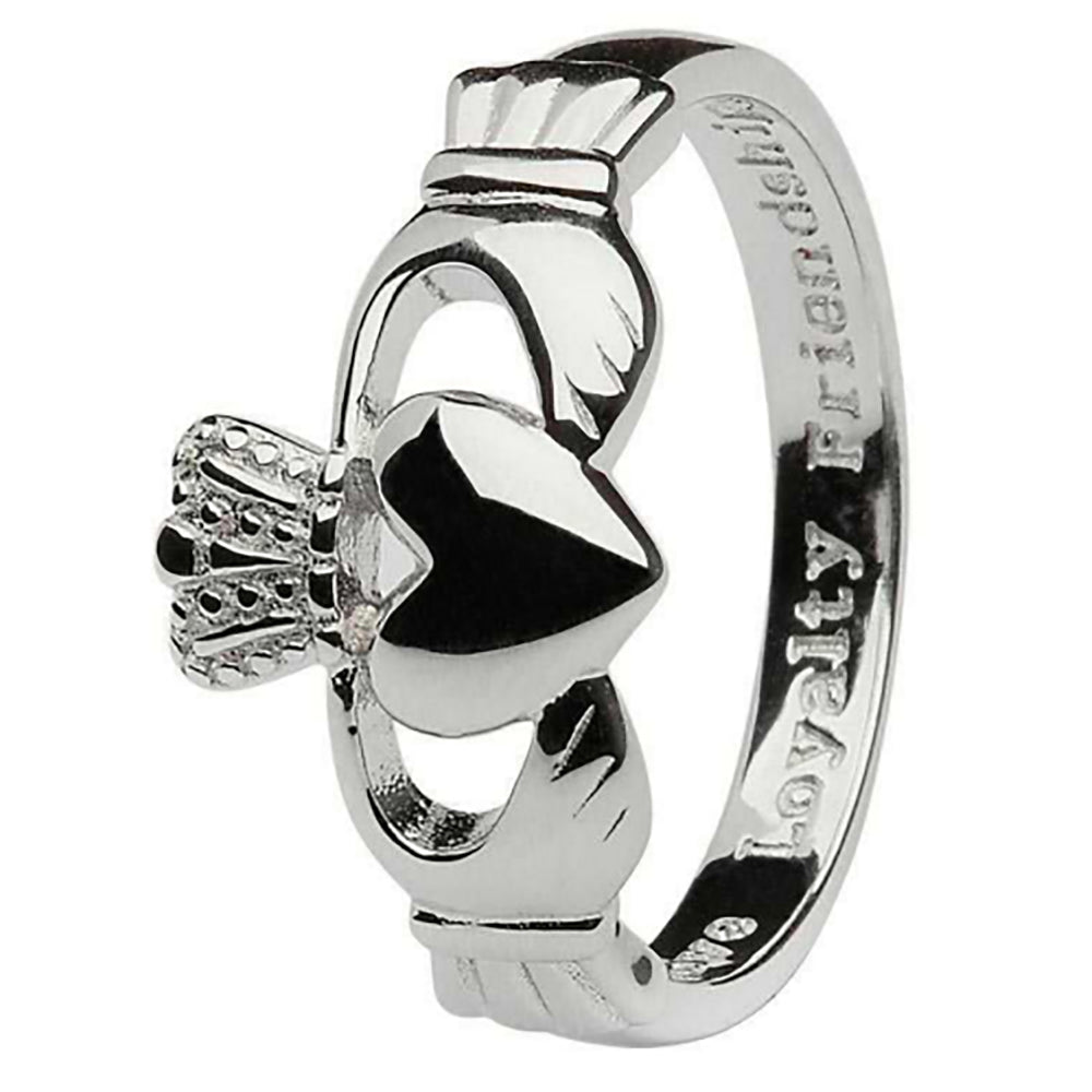 Gent's Claddagh Ring - Men's Irish Ring