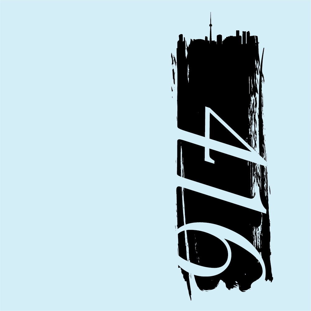 IDH T-Shirt 416 design with Toronto skyline silhouette