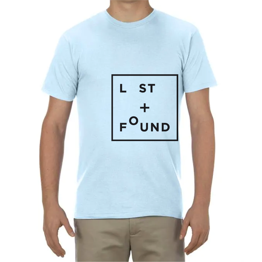 Blue Lost + Found T-shirt
