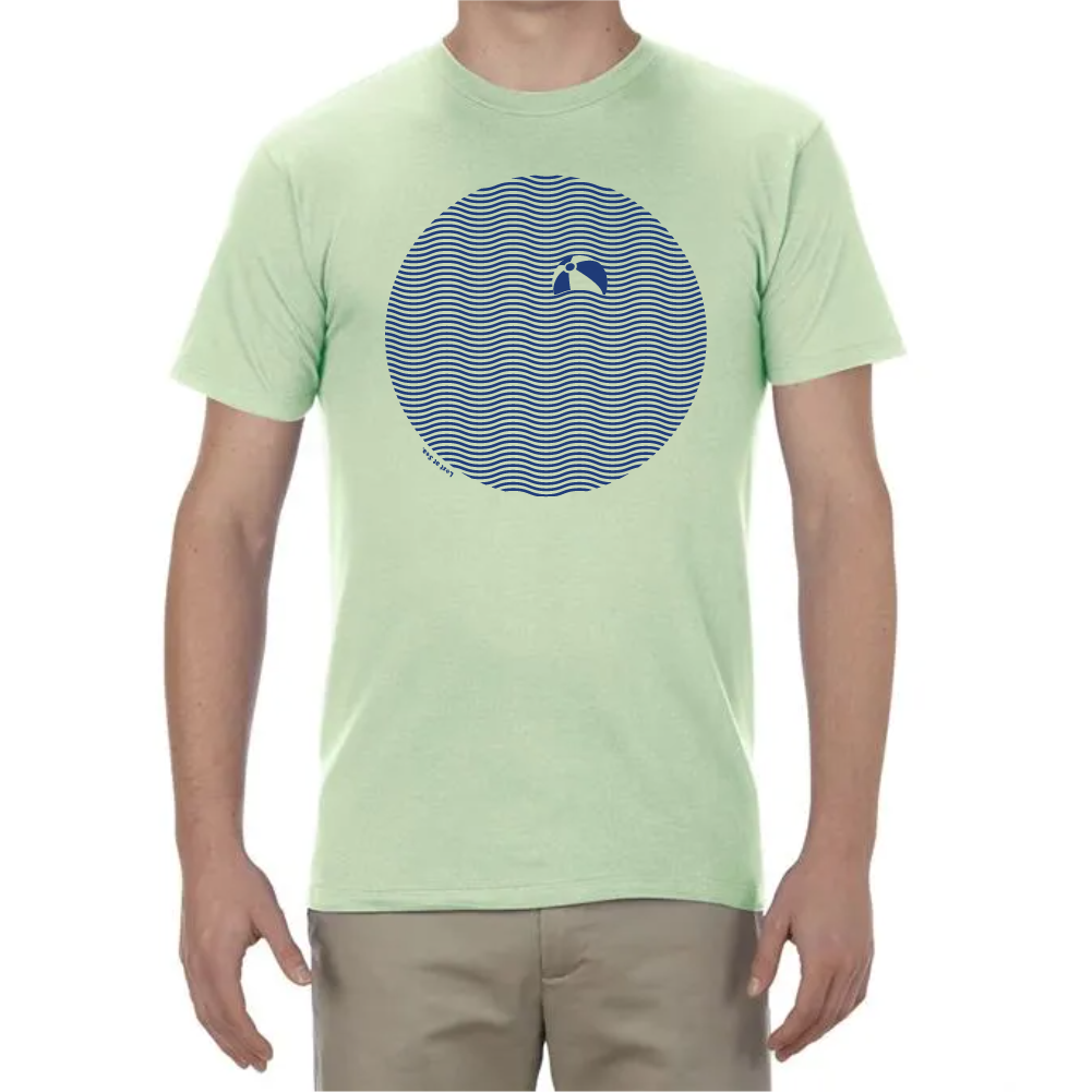 IDH Lost Green T-shirt with circle design