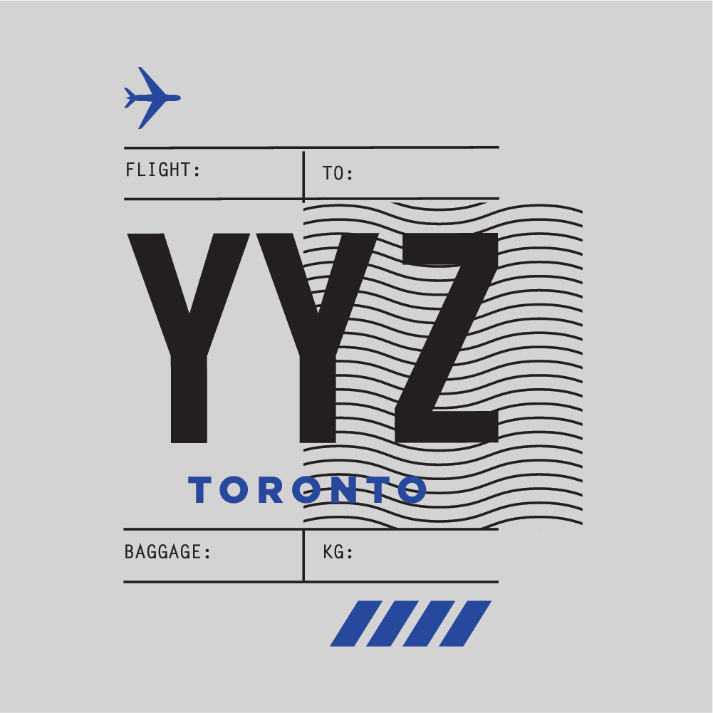 IDH Toronto YYZ T-shirt design