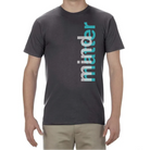 Minder vertical text design