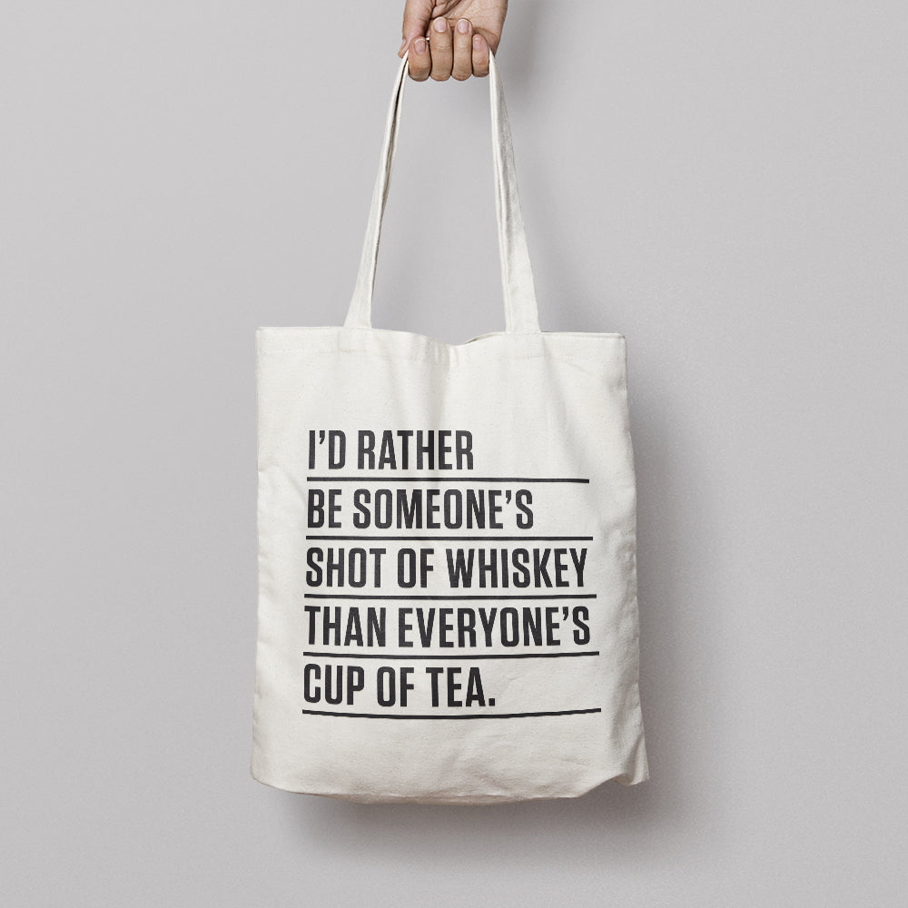 Shot of Whiskey Canvas Bag