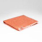 Tangerine Irish Linen Pashmina
