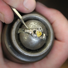 November Birthstone Claddagh Ring