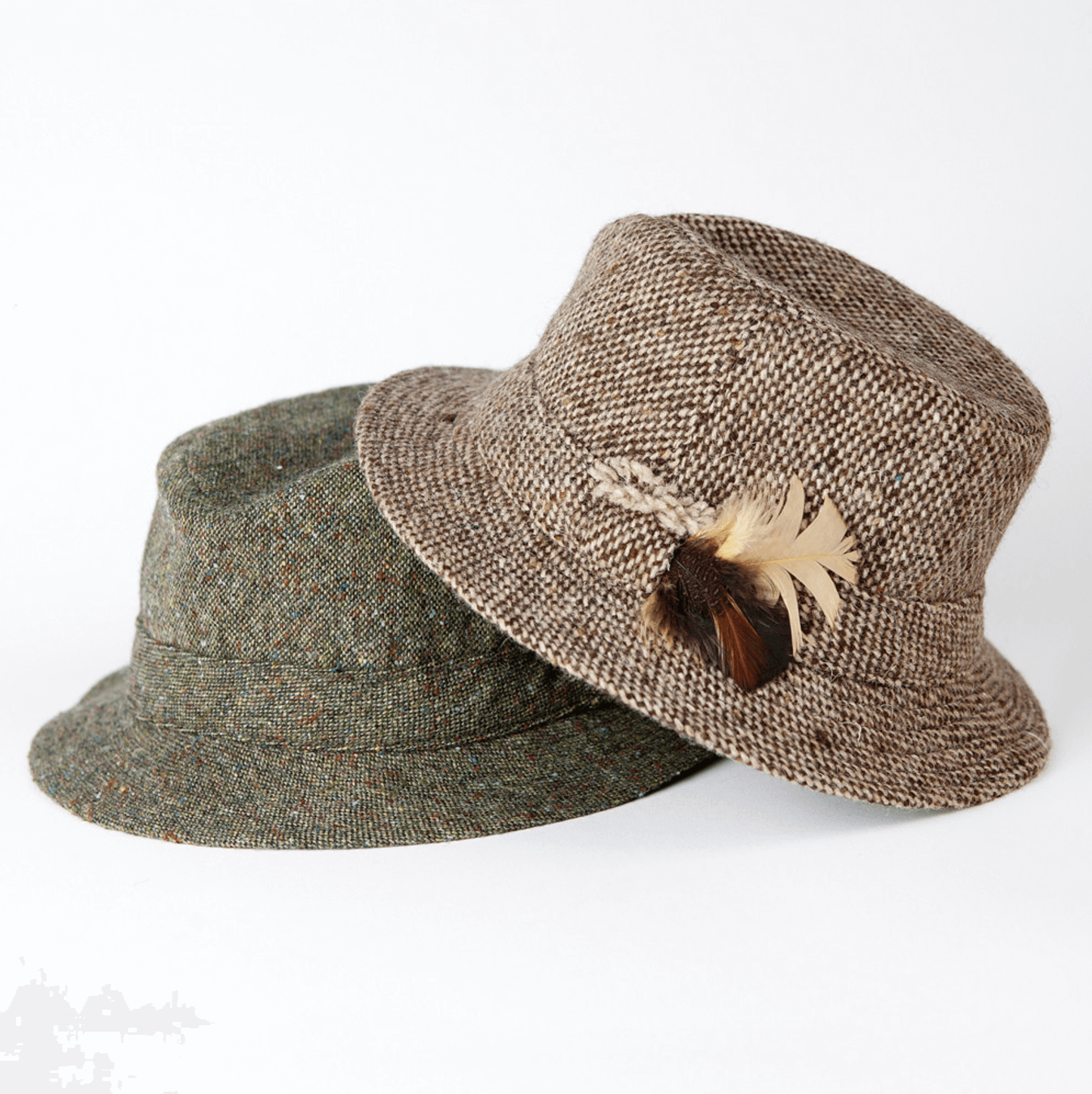 tweed Irish fishing walking hat
