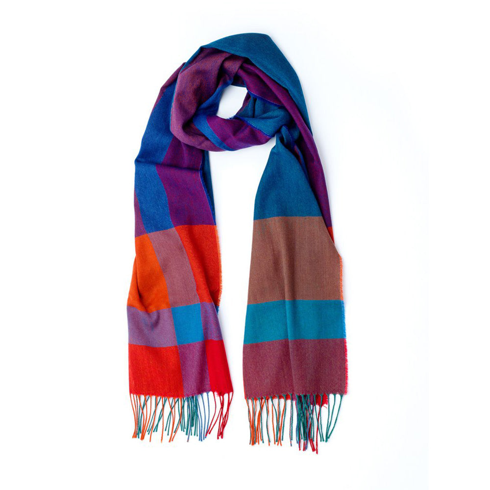 irish lambswool and cashmere scarf 