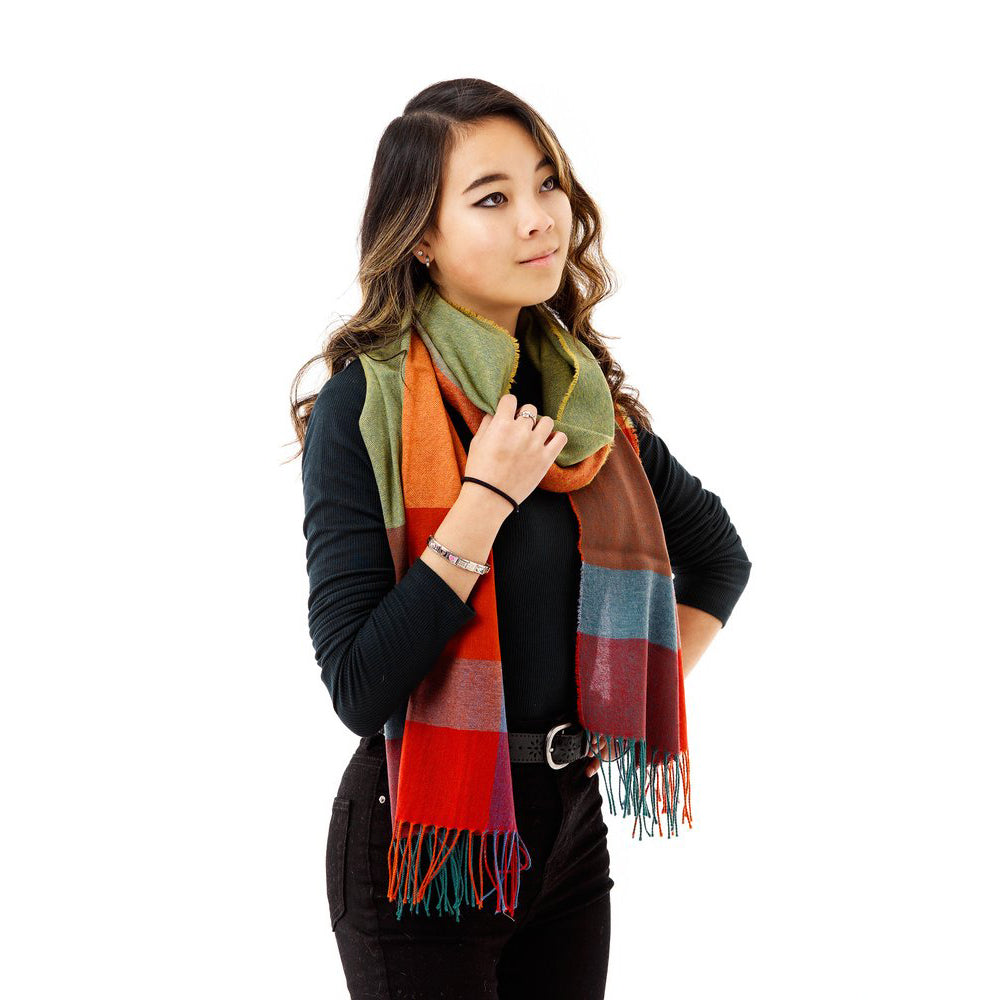 irish lambswool and cashmere scarf