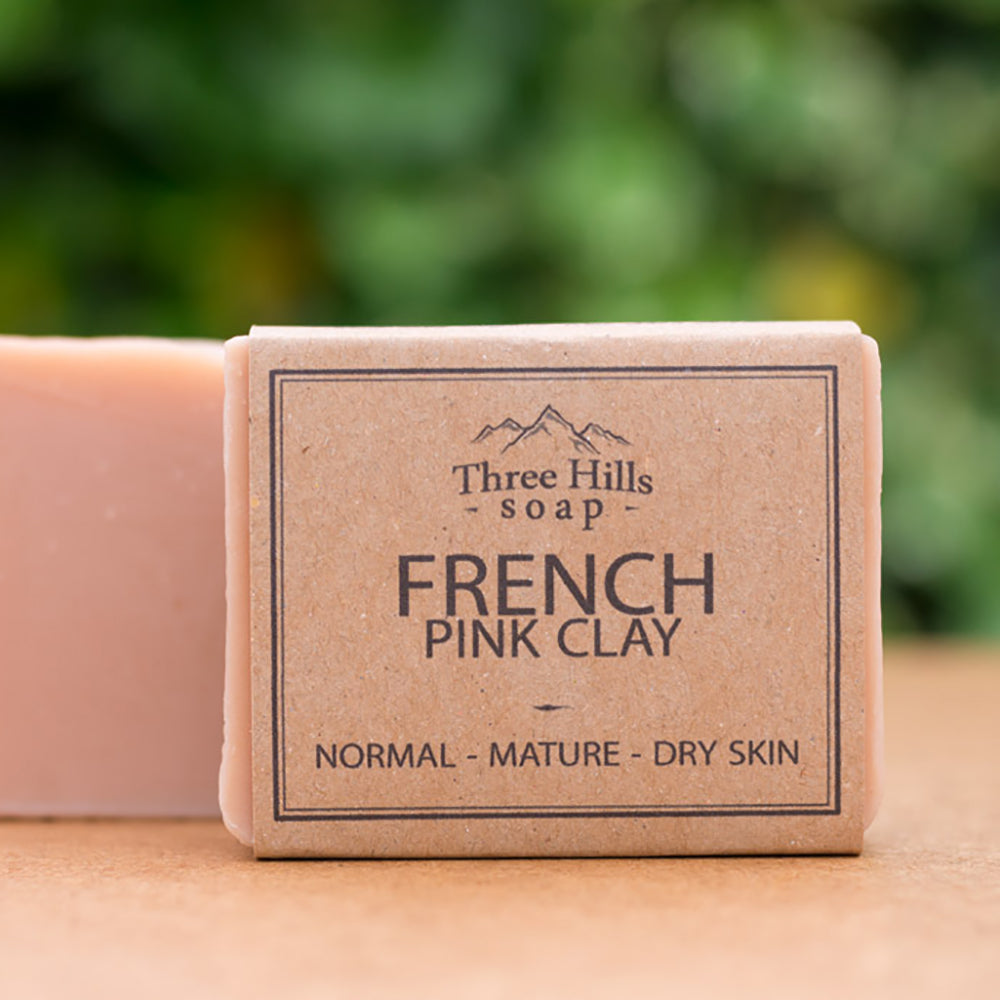 Irish Made Natural French Pink Clay Scent Soap