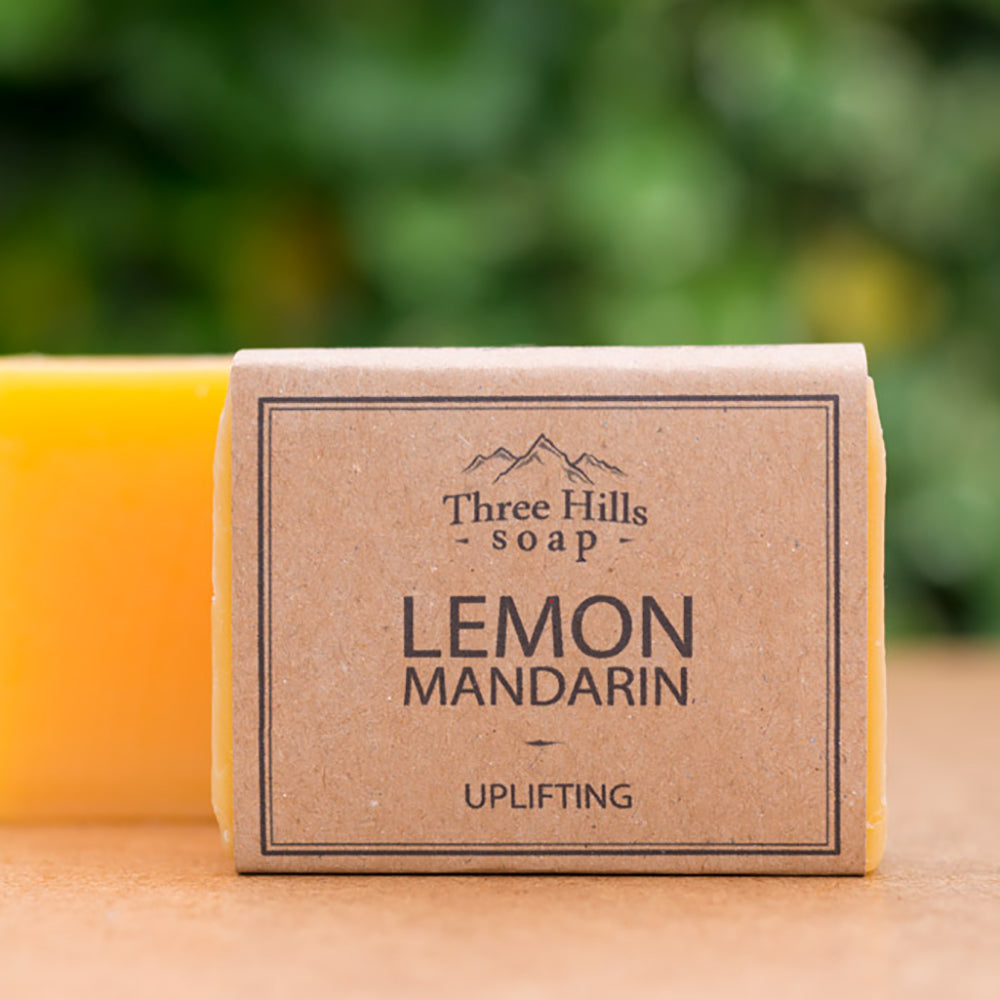 Irish Made Natural Lemon Mandarin Scent Soap