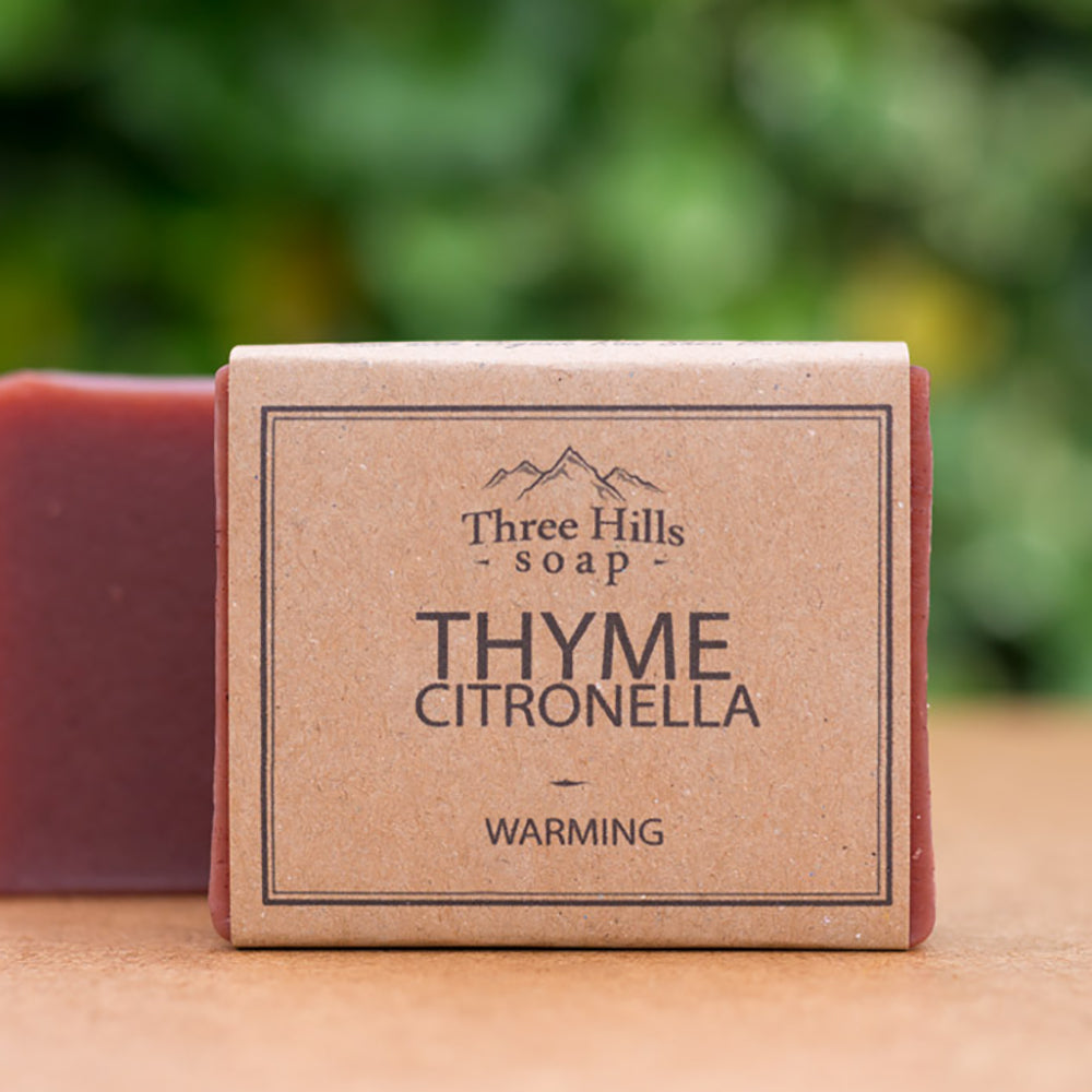 Irish Made Natural Thyme Citronella Scent Soap