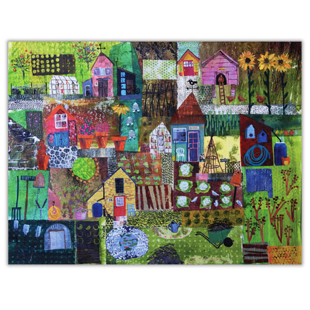 Completed Allotment Jigsaw Puzzle