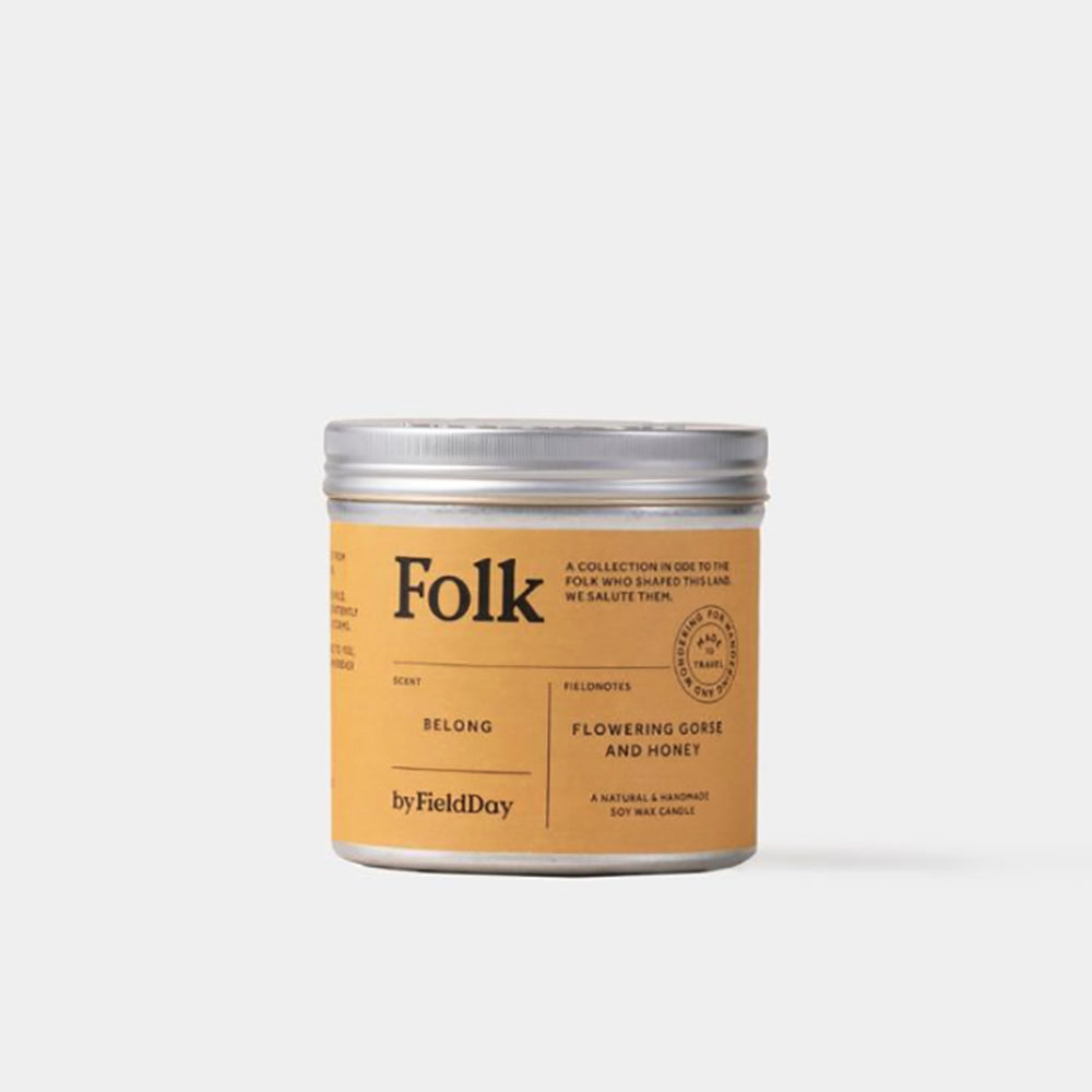 Square Belong Tin Candle