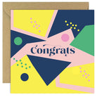 Geometric Congrats card