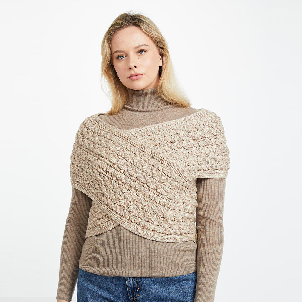 Irish wrap sweater shop