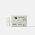 Gather Smokey Fireside & Leather wax melt by Folk