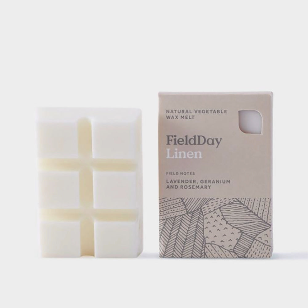 Square Linen wax melt from FieldDay