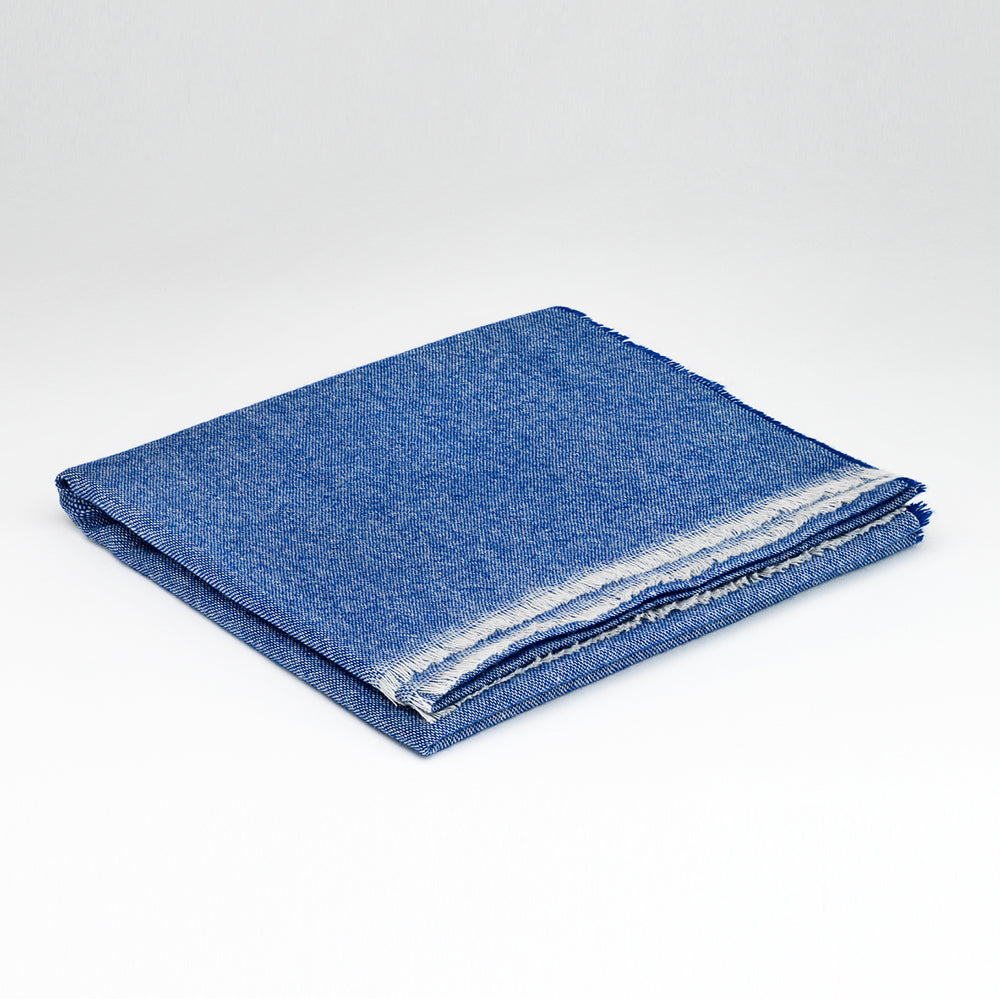 Oxford Blue Cashmere & Merino Scarf Ireland