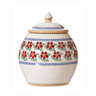 Square Rose Cookie Jar