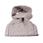 Oatmeal square scarf with loop