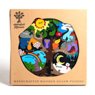 four seasons wooden jigsaw puzzle for kids in presentation box