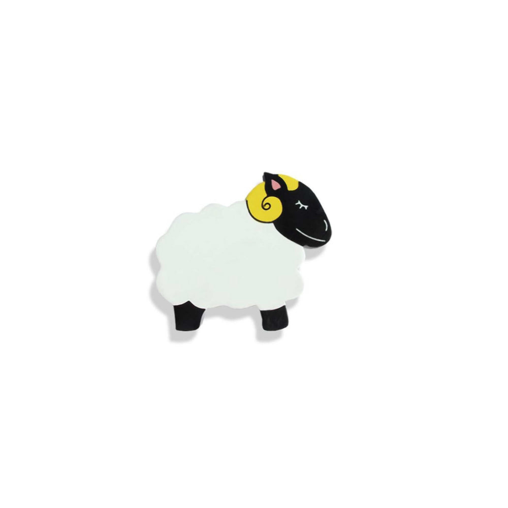 Wooden Sheep Magnet