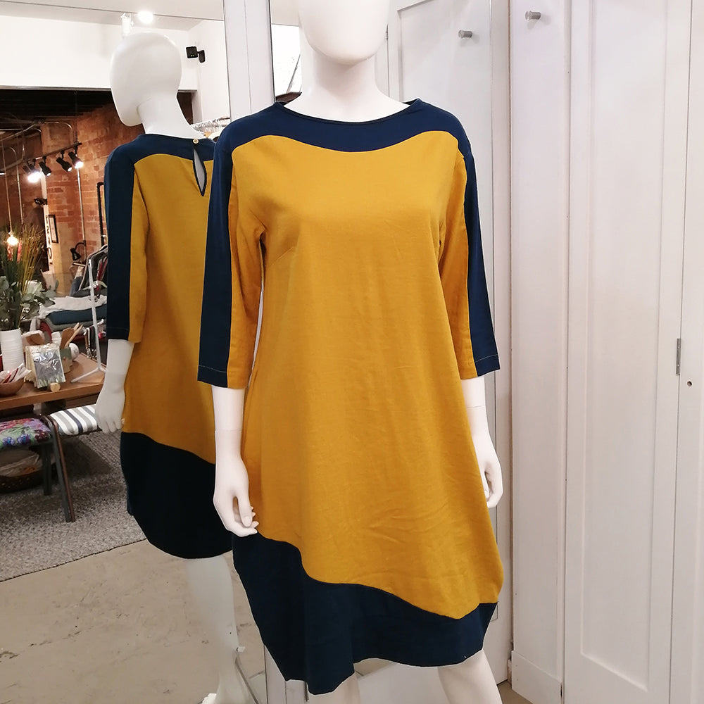 Fada Linen Tulip Dress