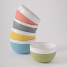 Square bowls in assorted colors