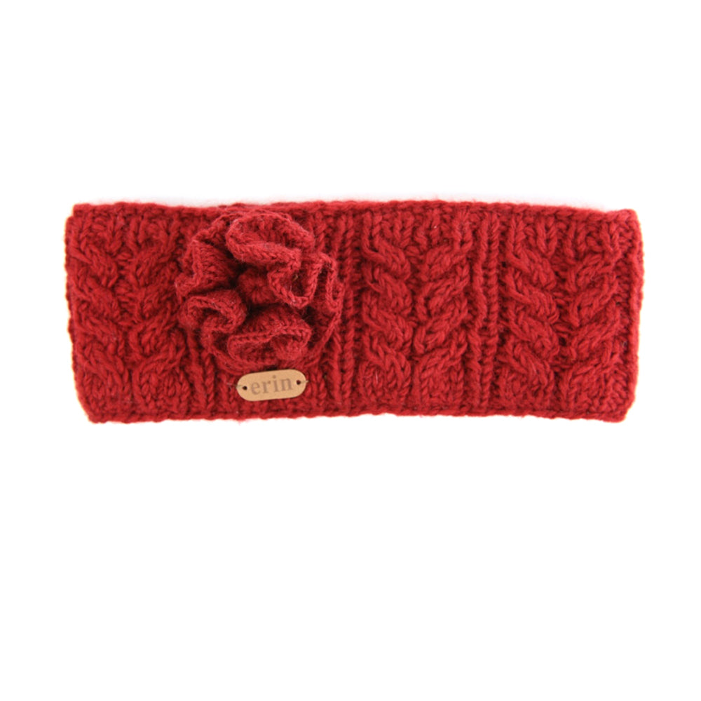 Irish Crochet Wool Headband