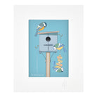 Birdhouse Cafe art with birds